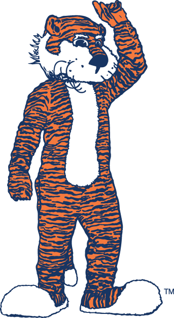 Auburn Tigers 1981-2003 Mascot Logo iron on transfers for clothing